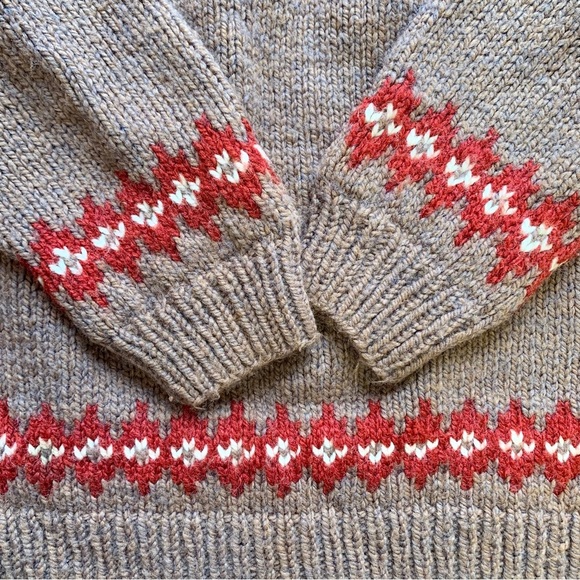 Handmade Fair Isle Knit Sweater - Picture 7 of 7